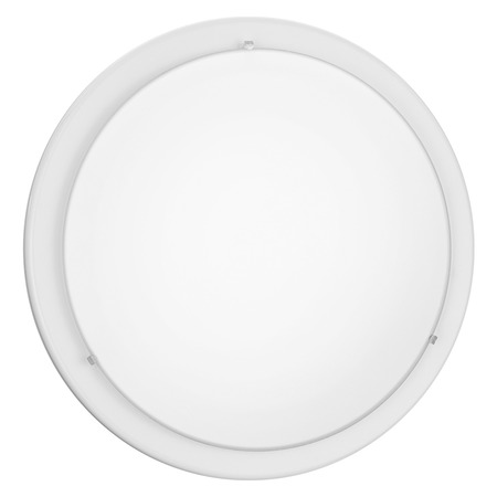 EGLO White Planet One-Bulb Wall/Ceiling Fixture 82958A